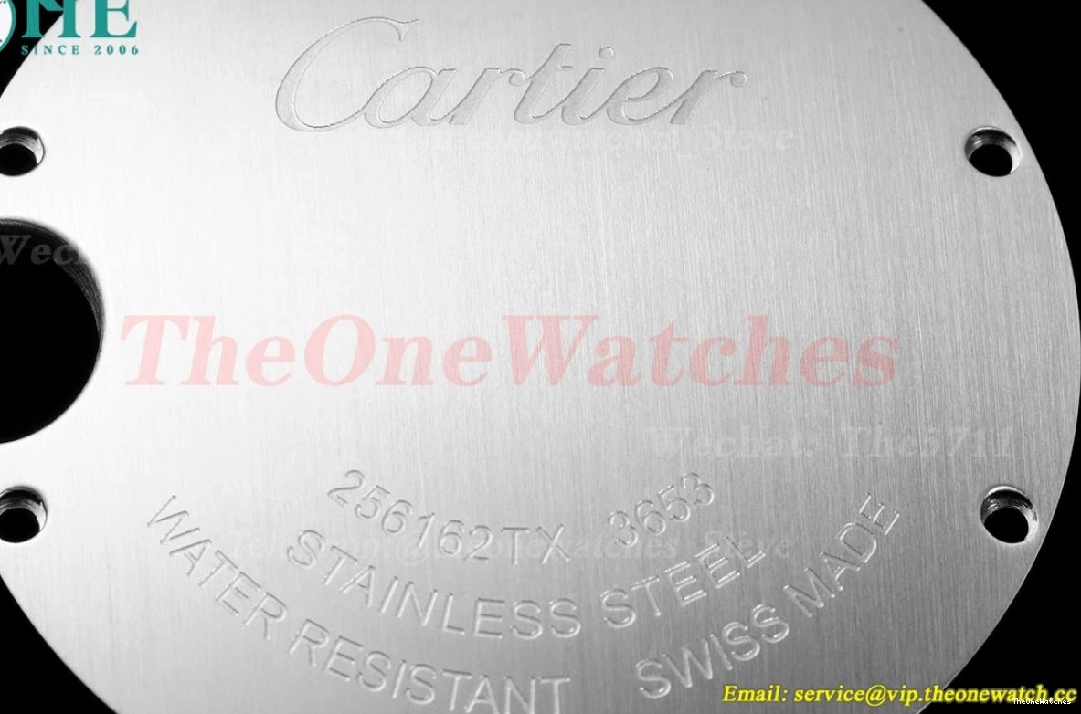 De AF 33mm Ballon White Dia Quartz Cartier SS SS Bleu 0414